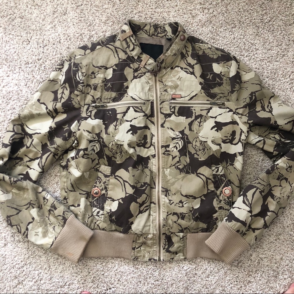HURLEY LIGHTWEIGHT BOMBER JACKET